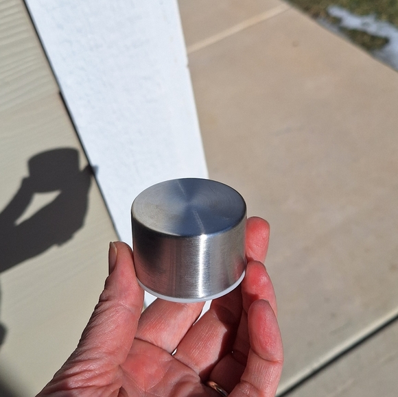 RARE Starbucks iridescent rainbow recycled glass water bottle - Picture 9 of 9